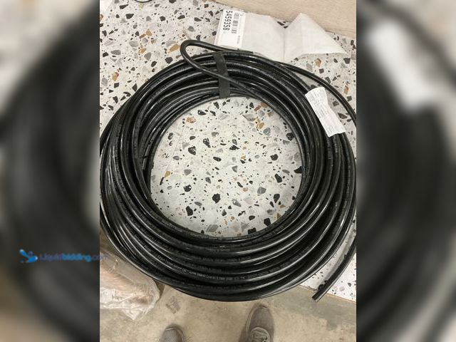 Lot 49-5459358 - Cerrowire. 6/3 Black Stranded CerroMax SLiPWire Copper NM-B Wire Roll.