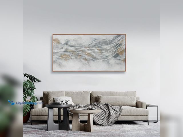 LiquidBidding - Lot 49-5582466 - Abstract Wall Art Framed Ready To Hang ...