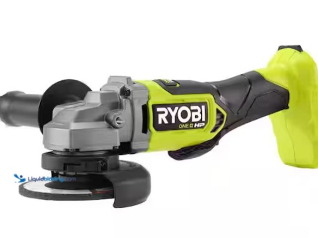 Lot 49-3470888 - RYOBI ONE+ HP 18V Brushless Cordless 4-1/2 in. Angle Grinder (Tool Only), Model # PBLAG02B, Slightly...