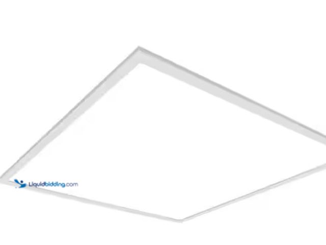 Lot 49-2026313 - Lot of  (2). Metalux 2 ft. x 2 ft. Adjustable Lumens 4100/3600/2600, Integrated LED Panel Light, Adj...
