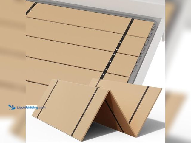 Lot 49-1516873 - NobleRealm® Full Size Bunkie Board & Bed Support Slats | Bed Board for Mattress Support | Easy Setup...