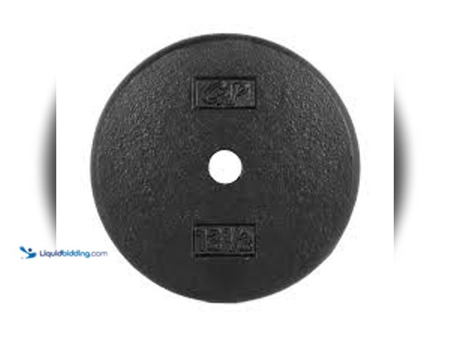 Lot 49-5436411 - Qty 3. 10pound weight plates. Used.