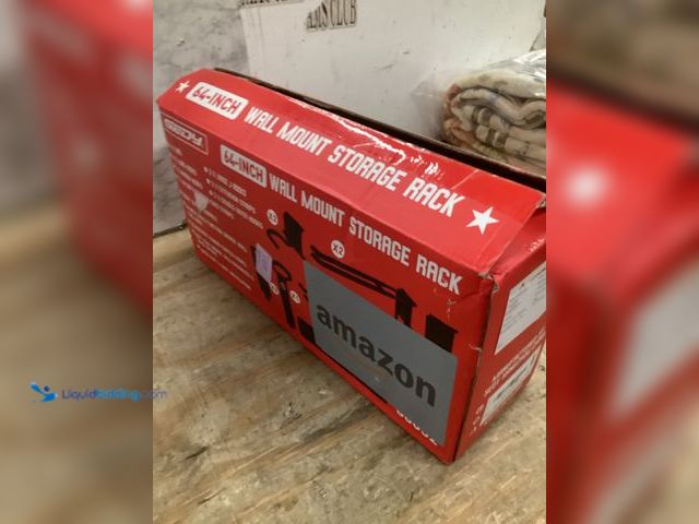 Lot 49-3528731 - Sedy 64-inch Wall Mount Storage Rack.  item is unused.