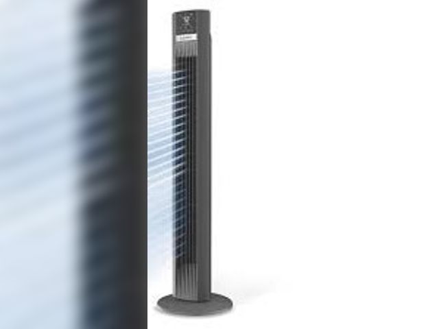 Lot 49-5415583 - Lasko Xtra Air 48 in. 12-Speed Smart Tower Fan in Gray w/ DC Motor, Works w/ Alexa, Google, Whisper ...