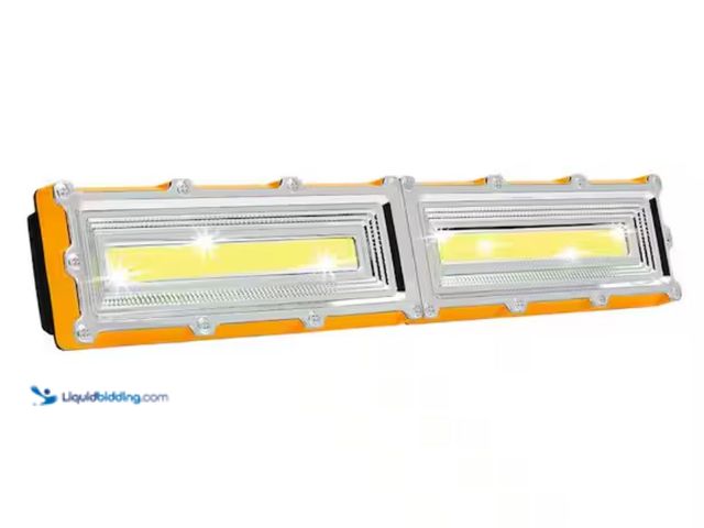 Lot 49-3611976 - Lot of (2) HANDY BRITE LED Cordless Ultra-Bright Foldable Work Light, Model # HBFWL-PD36, New. (NOTE...