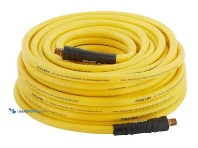 Lot 49-3615685 - Husky 3/8 in. x 50 ft. Hybrid Air Hose, Model # AB-50C, Unused.  Ref#SB0720