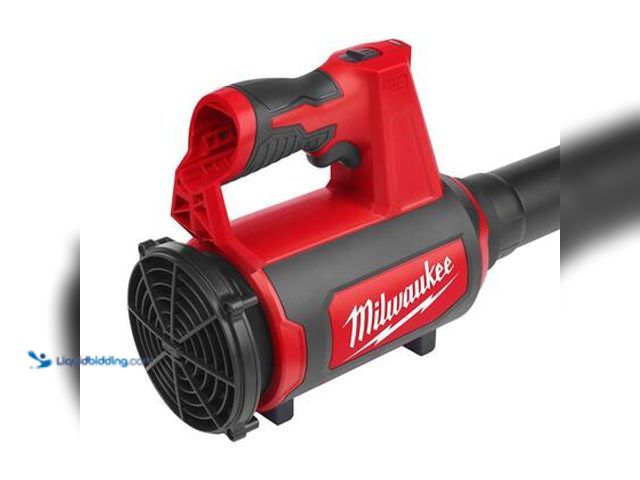 Lot 49-5544650 - Milwaukee M12 12V Lithium-Ion Cordless Compact Spot Blower (Tool-Only). Model # 0852-20. Unused, no ...