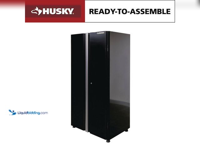 Lot 49-5508917 - Husky
Ready-to-Assemble 24-Gauge Steel Garage Gear Cabinet in Black (36.6 in. W x 72 in. H x 24 in....