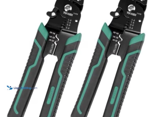 Lot 49-1975770 - New 8 Inch Wire Crimper Pliers Tool with Stripper Cutter | Multifunctional Crimping Tool Compatible ...