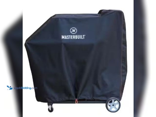 Lot 49-2022628 - Masterbuilt Gravity Series and AutoIgnite Digital Charcoal Grill and Smoker Grill Cover, Model # MB2...