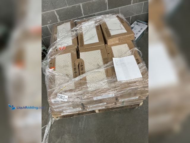 Lot 49-5449515 - 12 x 24 x 5/16 Porcelain Tile (belmar white) (30ct) Unused