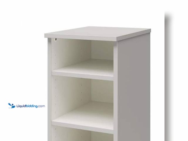 Lot 49-5541570 - Stylewell white storage shelf.  Unused.