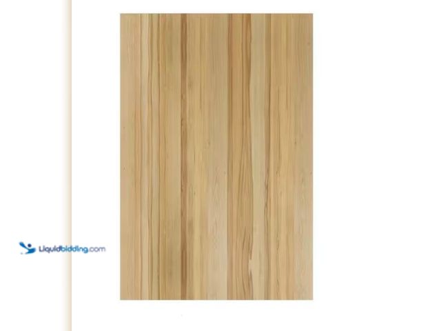 Lot 49-1577037 - Hampton Bay Hampton 23.25 in. W x 34.5 in. H x 0.1875 in. D Base Flush End Panel in Natural Hickory,...