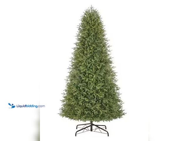 Lot 49-1548173 - Home Accents Holiday 9 ft. Jackson Noble Fir LED Pre-Lit Artificial Christmas Tree Model # 21WL10159...