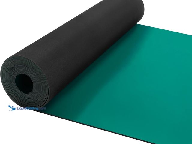 Lot 49-5449164 - 23.7" x 118" ESD Rubber Soldering Mat, Anti-Static High Temperature Resistant Grounding Mat for Desk...