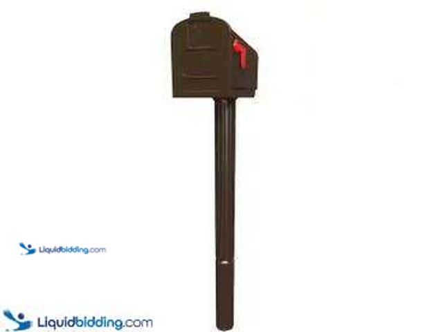 Lot 49-11036 - 1 New Harrison  Architectrual Mailbox Plastic  All in One Architectural Mailboxes Harrison Bronze, M...