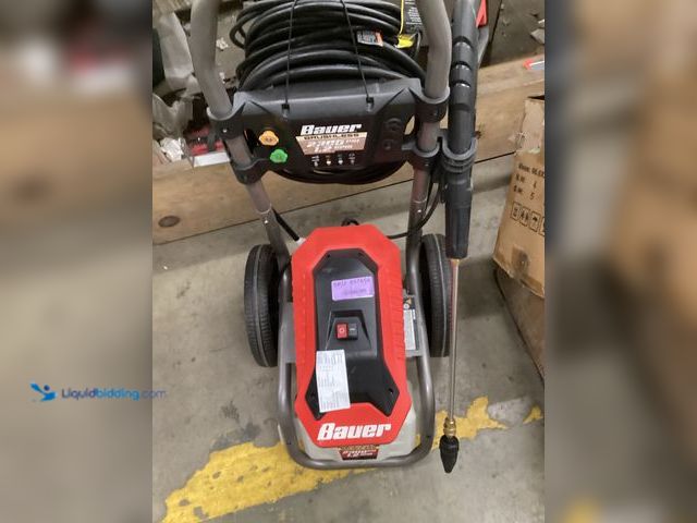 Lot 49-5448485 - BAUER 2300 PSI, 1.2 GPM Brushless Max Performance Electric Pressure Washer. Model: 57656 Used