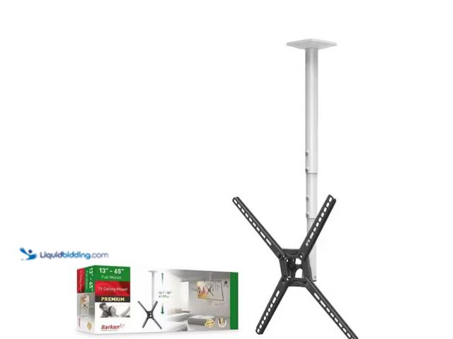 Lot 49-1548637 - Barkan a Better Point of View Barkan 29 in. to 65 in. Full Motion - 3 Movement Flat / Curved TV Ceil...