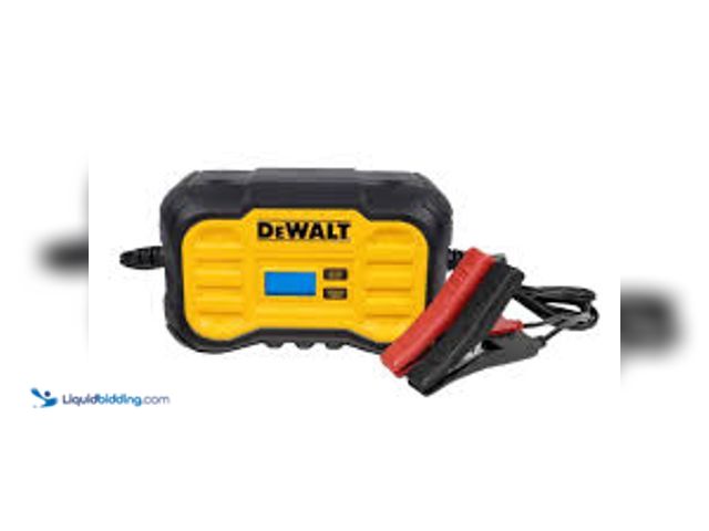 Lot 49-5458931 - DEWALT Professional 10 Amp Battery Charger, Battery Maintainer, Battery Trickle Charger. Model # DXA...