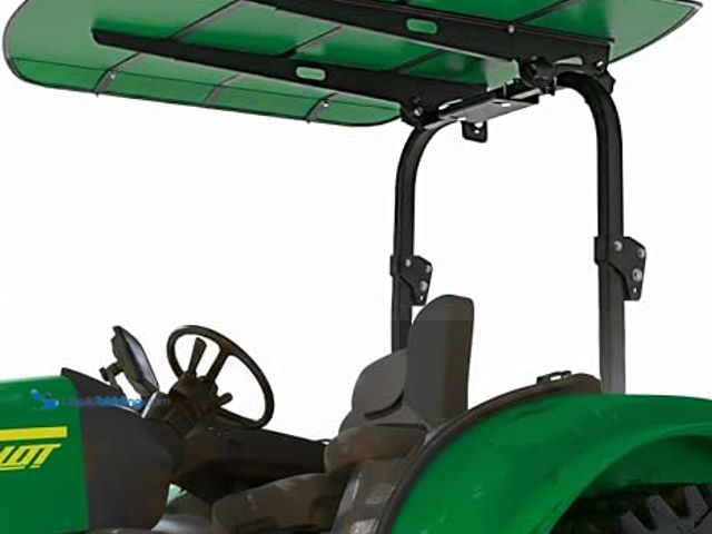 Lot 49-1632147 - Riding Lawn Mower Tractor Canopy for ROPS - Designed to fit most rectangular ROPS (Roll-Over Protect...