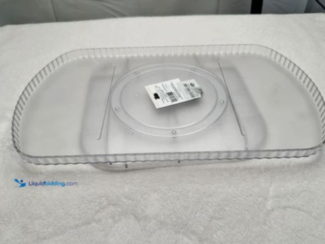 Lot 49-3611855 - Lot of (12) Target Bullseye's Playground Rectangle Rotating Susan 15" x 9 Food Safe Tray, Model # 15...
