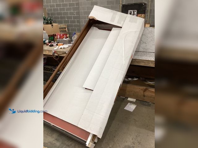 Lot 49-5460999 - Brownish red Composite Door. Item is unused.