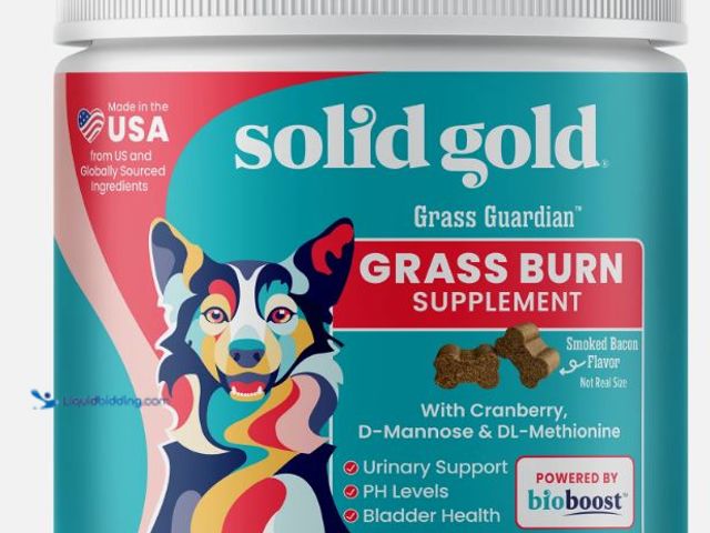 Lot 49-5481980 - Grass Guardian™, Grass Burn Supplement, For Dogs, Smoked Bacon, 120 Soft Chews Item is unused in a P...