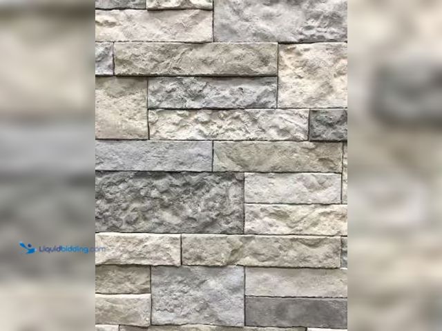 Lot 49-1522602 - Approx 80 Sq Ft, AIRSTONE
Spring Creek Gray Cement Standard Primary Wall Tiles, Model # CLSCFIO, Un...