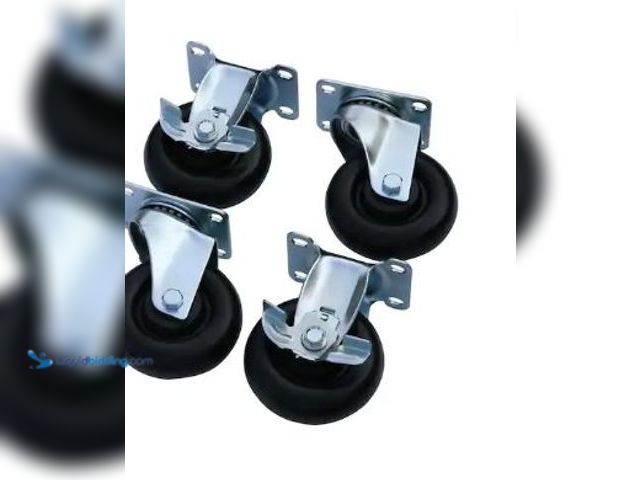 Lot 49-1517317 - Husky
4 in. Caster Kit for Regular Duty Steel Garage Base Cabinets Model # G0401AC-US Unused   Ref#...
