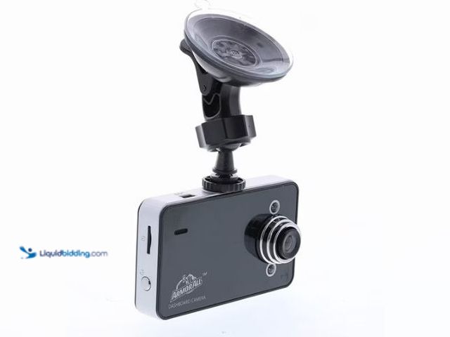 Lot 49-1625835 - Armor All Universal HD Car Dash Cam, 2.4-Inch Display with Motion Detection and 360-Degree Rotation,...