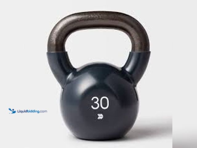 Lot 49-3539919 - Kettlebell - All in Motion™. 30lbs. Model #018713638205. Unused