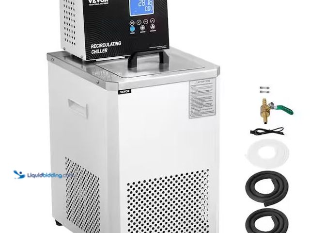 Lot 49-5486647 - VEVOR
Laboratory Chiller Circulator, 6L Chiller Lab Low Temperature Cooling Liquid, 23°F-212°F Circ...