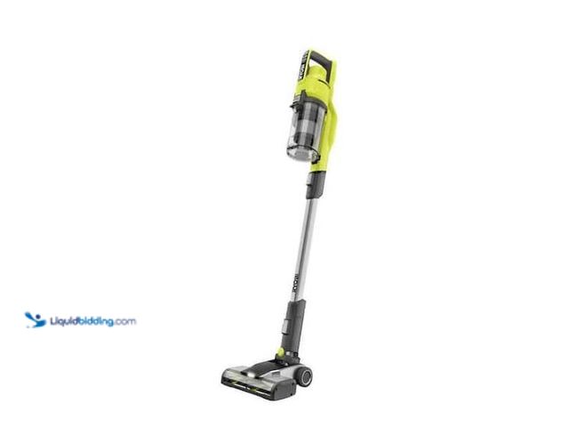 Lot 49-5543455 - RYOBI - ONE+ 18V Cordless Stick Vacuum Cleaner (Tool Only) - PCL720B. Used. Powers on