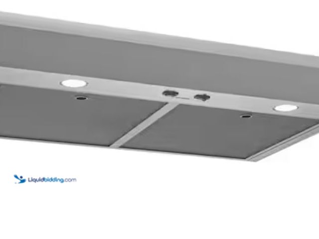 Lot 49-1623818 - Broan-NuTone MTR Series 30 in. 350 Max Blower CFM, Convertible Under Cabinet Range Hood, Stainless S...
