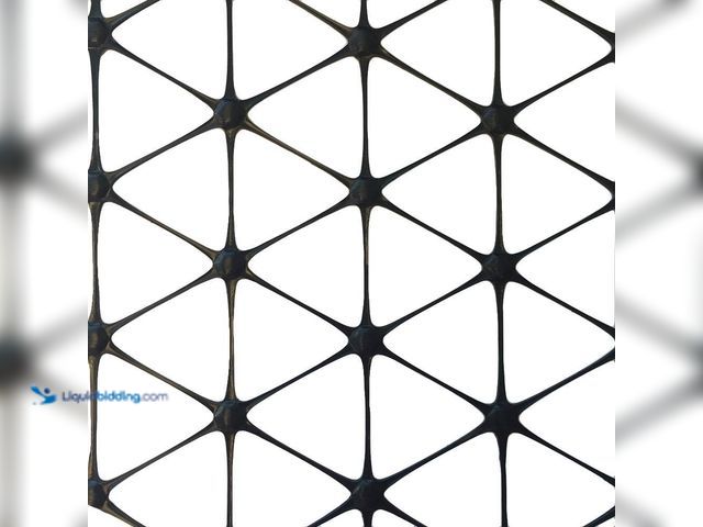 Lot 49-5482030 - TENSAR
72 in. x 60 ft. TriAx GeoGrid Black Polypropylene Stabilization Underlayment Unused