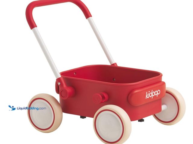 Lot 49-3431899 - PULA Baby Push Walker with Wheels Toddler Wagon for First Learner Baby Toys 6-12 Months, 1 Year Old ...