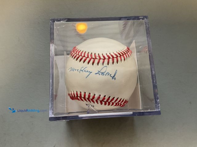 Lot 49-1804308 - AUTOGRAPHED MICKEY LOLICH SIGNED BASEBALL WITH JSA.
