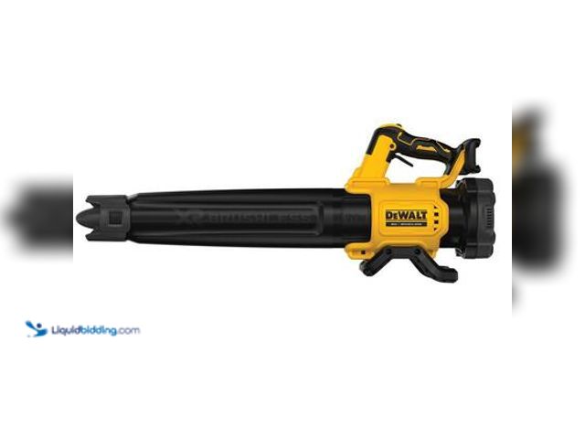 Lot 49-5545311 - DEWALT 20V MAX 125 MPH 450 CFM Brushless Cordless Handheld Leaf Blower with Concentrator Nozzle (Too...