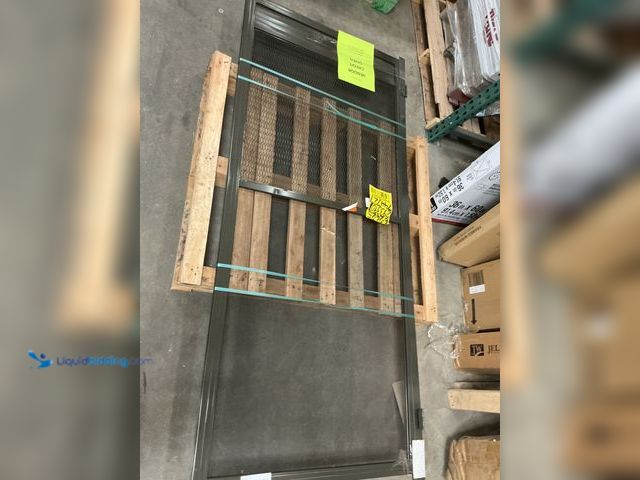 Lot 49-5413508 - 36 Inch Brown Screen Door UNUSED (SMALL DENT) NO FACTORY IMAGE