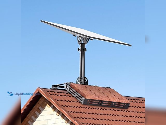 Lot 49-3528099 - Starlink Gen 3 Roof Ridgeline Mount, Adjustable Tilt 160 Degree and Square Shelf Width, Starlink Int...