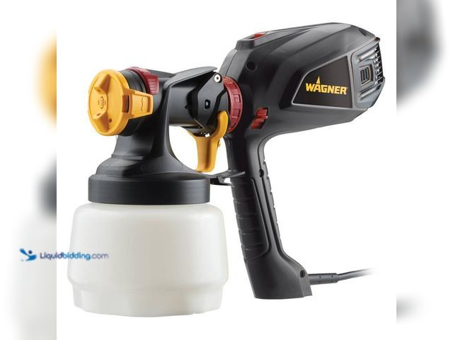 Lot 49-5406762 - Wagner Flexio 2500 Electric Handheld HVLP Paint Sprayer, Used, Paint stains, scuffs/scratches.