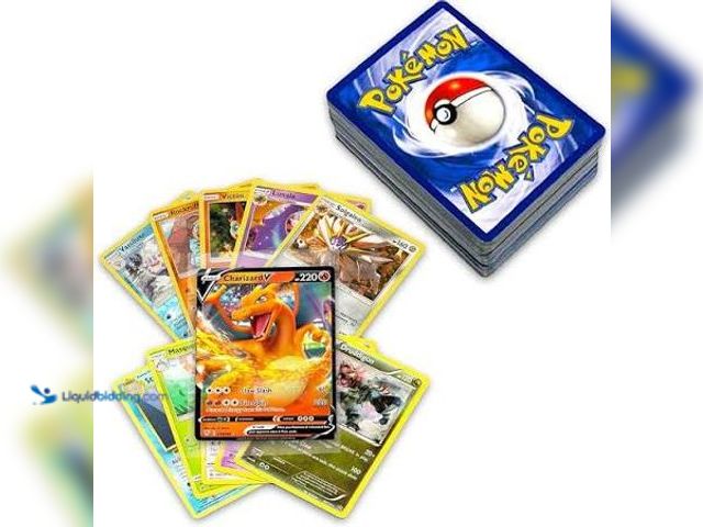 Lot 49-910430 - Pokemon Mystery Box Includes 50+ cards, at least 2 ex, V or Vmax. Each box contains a mix of common,...