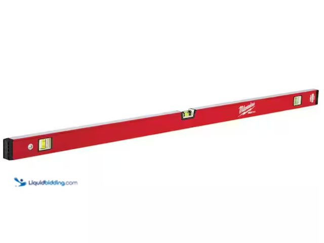 Lot 49-2000362 - Milwaukee 48 in. REDSTICK Compact Box Beam Level, Model # MLCM48, Slightly used, Scuffs & scratches ...