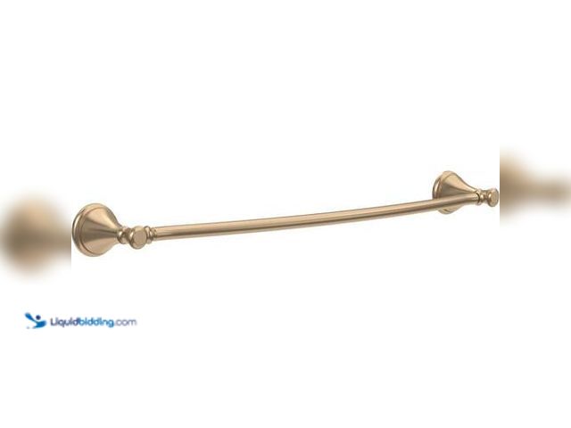 Lot 49-3613704 - Delta 24" Champagne Bronze Wall Mount Towel Bar - Unused (Model # 79724-CZ)  Ref#PA0716
