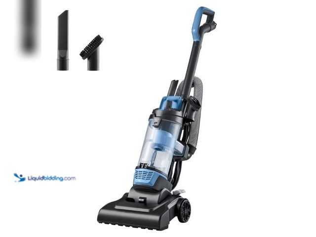 Lot 49-5556913 - Mainstays Lightweight Bagless Upright Vacuum Cleaner with Brush and Crevice Tool. Unused with attach...