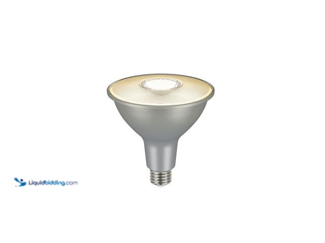 Lot 49-5453523 - Lot of 2. EcoSmart 120-Watt Equivalent PAR38 Dimmable Energy Star Flood LED Spot Light Bulb Bright W...