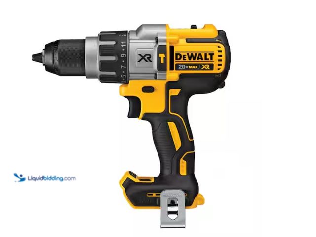 Lot 49-1622822 - DEWALT 20V MAX XR Cordless Brushless 3-Speed 1/2 in. Hammer Drill (Tool Only), Model # DCD996B, Used...