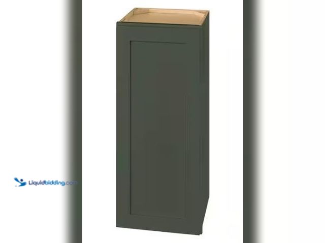 Lot 49-1518131 - Hampton Bay Avondale 15 in. W x 12 in. D x 36 in. H Ready to Assemble Plywood Shaker Wall Kitchen Ca...