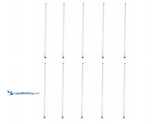 Lot 49-3538927 - Philips 32-Watt 4 ft. Linear T8 Type A Fluorescent Tube Light Bulb Natural Daylight (5000K) (10-Pack...