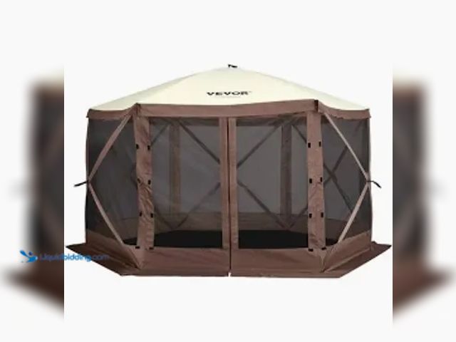 Lot 49-5433573 - VEVOR Camping Gazebo Screen Tent. Model: FY-003. Item is Used